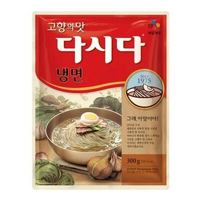 CJ제일제당 소문난 다시다 냉면 300g 요리레시피 풍미업 엄마손맛 완내스 캠핑조미료 업소용스프 감칠맛업