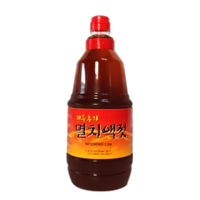 국산 제주추자 멸치액젓 2.2kg 1 /2 /3 /5, 1개