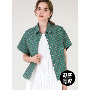 막스까르띠지오 쉘즈 프린팅 반팔 셔츠