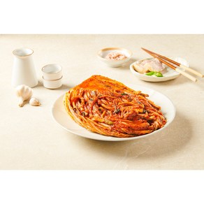 한백김치 보쌈김치 1kg 2kg 제주 무와 배추가 들어간[100%국내산], 1개