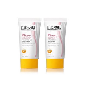 피지오겔 레드 수딩 AI 선스크린 SPF50+ PA+++, 40ml, 2개