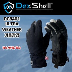 덱셀 100% 방수 방풍 투습 보온 DG9401 NEO 스키 스노우 등산 장갑, DG9401 NEO 장갑 (Themal 5), 블랙 실버 M