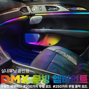 링컨 MKC MKS MKX MKZ 무빙 엠비언트 라이트 (시공예약), 유선문의 010 6833 3833