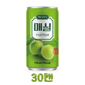 [보내Go]다인 프리미엄 매실 (업소용) 가성비캔, 175ml, 30개