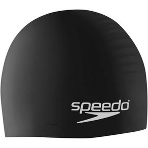 Speedo 실리콘 수모 수영모 8-7751046444-1SZ, Remix Speedo Black, Remix Speedo Black