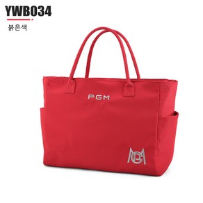 PGM 클래식 골프 보스턴백 YWB034, 레드