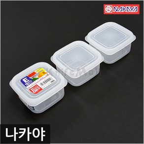 일본 나카야 사각 밀폐용기 E (3P세트) (나카야 밀폐용기), 1개