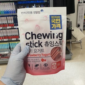 포켄스 포켄스 츄잉스틱 딸기 요거트 250g, 1개