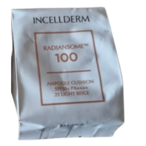 [정품] INCELLDERM 인셀덤 쿠션 래디언솜100 앰플쿠션 13g 본품+리필 /리팔만AMPOULE CUSHION SPF50+, 1개, 리필만(23호)