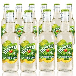 예이니식품 팀바크 청포도 알로에베라 주스 (250ml) 유튜브음료수과일, 10개, 250ml