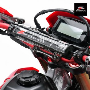 지타 헌터커브 CT125 CRF300L COMP 핸들 바 패드 모토라인 바이크 ZETA, 블루(ZE47-9131), 1개