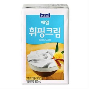 매일 휘핑크림 250ML 1개 (신선식품)