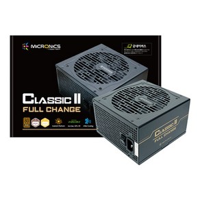 마이크로닉스 PC파워 Classic II 풀체인지 500W 80PLUS BRONZE Classic-500W-80