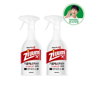 슈가버블 지움 기름때 인덕션 세정제, 850ml, 2개