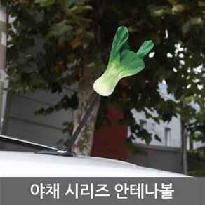 야채 안테나볼. 당근.청경채.가지.무.자동차 안테나볼