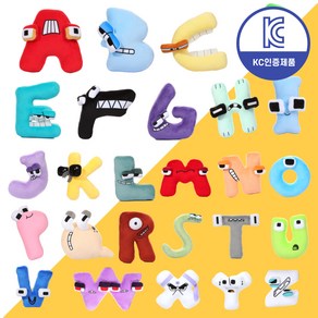 [KC인증 당일발송] 로앤제이 로블록스 알파벳로어 Alphabet Loe 알파벳 전쟁 인형 26종세트, 26종 세트, 1개