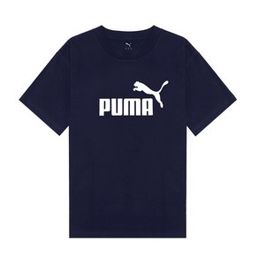 [푸마] PUMA 에센셜 NO.1 로고 남성 반팔티 네이비 682532-16