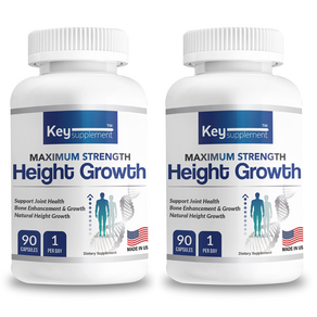 키서플리먼트 하이그로우 어린이 청소년 칼슘 글루코사민 마린콜라겐 총 17 가지 Key Supplement Height Growth, 90정2개입, 2개, 90정