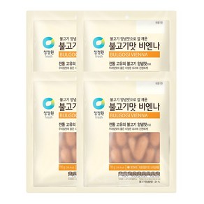 청정원 불고기맛 비엔나, 4개, 110g