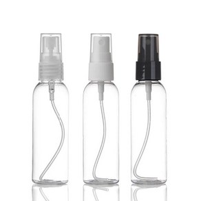 [3만무배] 스프레이용기 50ml 60ml 75ml 80ml 100ml, 투명캡 60ml 투명용기, 1개