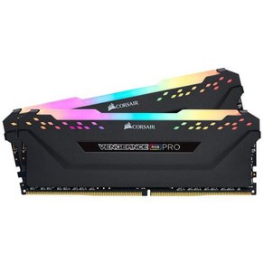 Cosai 벤전스 RGB 프로 16GB(2x8GB) DDR4 3600(PC4-28800) C16 데스크탑 메모리 블랙, 2개