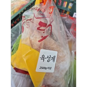 국내산 냉동 육성계 1마리 (2.5kg 이상), 1개, 2.5kg