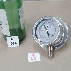 아310 스텐 압력계 1.5Kg 60mm 14 오일충만식