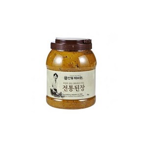 [최명희명인_안동제비원] 국산콩 100% 전통된장 3kg, 1개