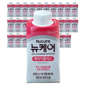 뉴케어 케이디 플러스 투석 신장질환 영양식, 200ml, 30개