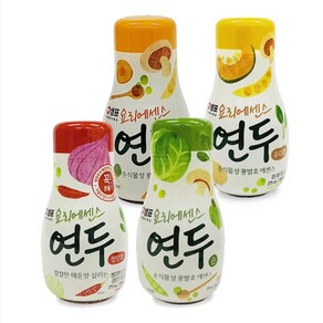 우리 맛에서 찾은 청양초 우리콩 순 샘표 연두 요리에센스 4가지맛 270ml 1+1, 2개, 275ml