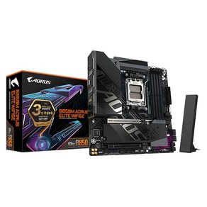 기가바이트 GIGABYTE B850M AORUS ELITE WIFI6E 제이씨현 메인보드