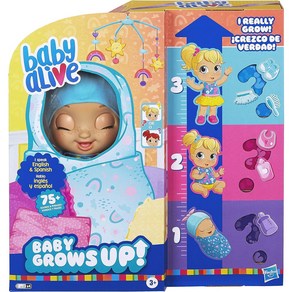 베이비 얼라이브 그로우업 Baby Alive Baby Gows Up, 1개, 1개
