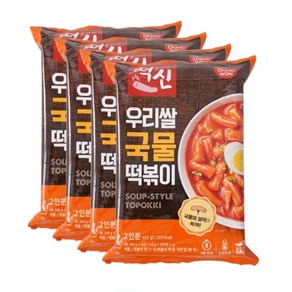 동원 떡볶이의신 우리쌀 국물떡볶이 422g 4개