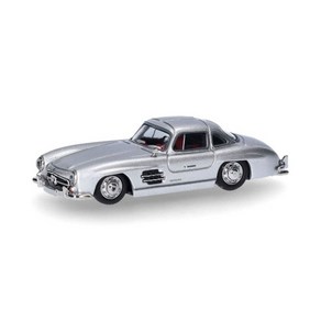 Hepa 430975 메르세데스 벤츠 300 SL (W198) Silve Metallic 자동차모형 미니카, 1개