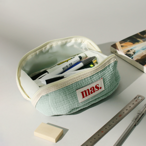 아트박스/마스마룰즈 Hapoom pencil cosmetic pouch _ Mint