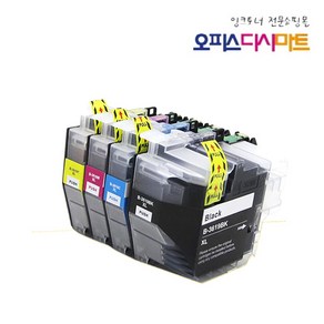 브라더 호환잉크 LC3619 XL 검정 칼라 대용량 호환 MFC-J3530DW MFC-J3930DW, 빨강, 1개