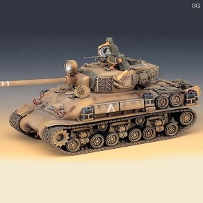 탱크 프라모델 1/35 이스라엘 M-51 슈퍼셔먼 전차 밀리터리 모형 조립 장난감