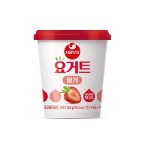 서울우유 요거트 요하임 딸기380g 2개, 380g