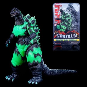 고질라 야광 원자로 글로우 네카 관절 가동 16cm 피규어, Godzilla, 1개