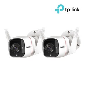 TP-Link Tapo TC65 2팩 실외 야외용 현관 문앞 아파트 CCTV 무선카메라, 2개