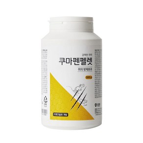 곡물 첨가한 살서제 플로쿠마펜 간편한 쥐약 쿠마펜펠렛 500g + 용기10개