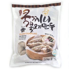 30년전통 쿡찌니 불고기만두 1.2kg, 1개