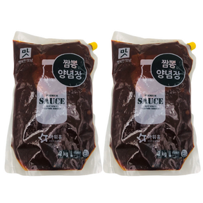 아워홈 짬뽕 양념장 2kg x2봉, 2개