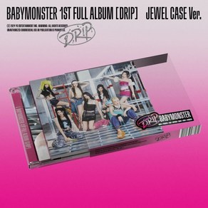 [CD] 베이비몬스터 (BABYMONSTER) - 1st FULL ALBUM [DRIP][JEWEL CASE Ver.]