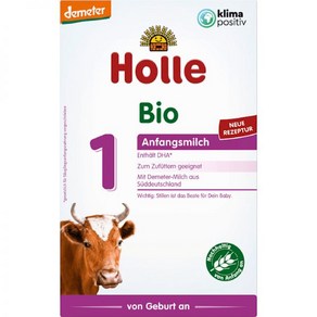 [7640230491068] Holle 홀레 이니셜 밀크 1탄생부터 400g, 1개