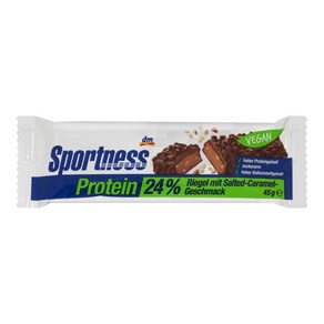 독일 dm 스포츠니스 24% 프로틴바 솔티드 카라멜 45g