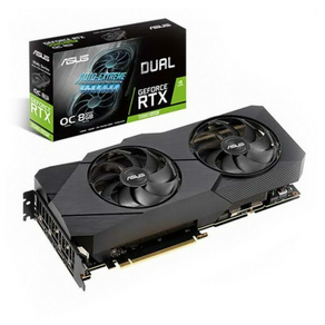 에이수스 DUAL 지포스 RTX 2080 SUPER O8G EVO V2 D6 8GB 그래픽 카드