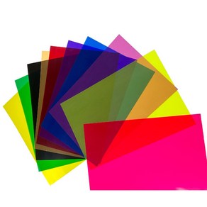 A4 셀로판 필름 두꺼운 셀로판지 PVC 0.3mm ssu*59375MD, 3레드
