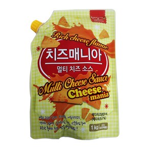 미담채 치즈매니아 멀티치즈소스1kg 2개