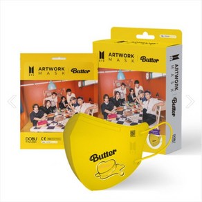 방탄소년단 BTS도부마스크 아트워크 Butter Edition